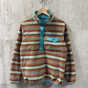 Patagonia Synchilla Glissade Reversible Aztec Fleece